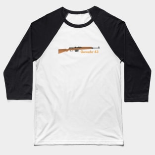 German WW2 Rifle Gewehr 43 Baseball T-Shirt